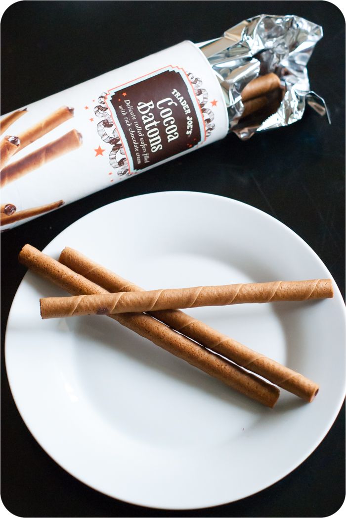 Sweet on Trader Joe's Saturday Cocoa Batons Bake at 350°